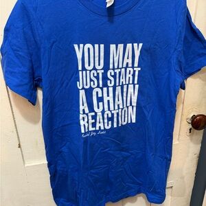 Bella Canvas Royal Blue Motivational Tee